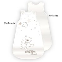 Babybest® 3385208231 - Lieblingsmensch Baby-Schlafsack, 90x45 cm, Bezug: 100% Baumwolle Füllung: 100%Polyester von Herding