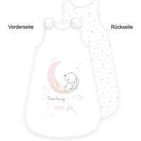 Babybest® 3385214231 - Little Bunny Baby-Schlafsack, 90x45 cm, Bezug: 100% Baumwolle Füllung: 100%Polyester von Herding