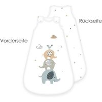 Babybest® 3385261231 - Elephants Baby-Schlafsack , 90x45 cm, Bezug: 100% Baumwolle Füllung: 100%Polyester von Herding