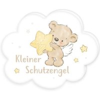 Babybest® 5440202093 - Kleiner Schutzengel Konturenkissen, ca. 33x29x5 cm, 100% Polyester von Herding