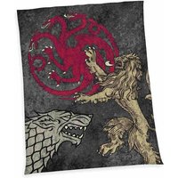 Game of Thrones 7621601036 - Wellsoft-Flauschdecke, 150x200 cm, 100% Polyester von Herding