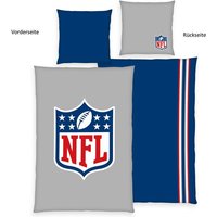 NFL 4441601050 - Bettwäsche, 80x80 cm + 135x200 cm, 100% Baumwolle von Herding