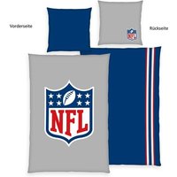 NFL 4441601050 - Bettwäsche, 80x80 cm + 135x200 cm, 100% Baumwolle von Herding