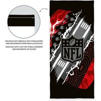 NFL 6941601547 - Fitness-Tuch mit Flap, 50x110 cm + 15 cm Flap, 100% Polyester von Herding