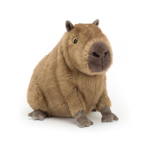 Herfair Capybara Kuscheltier, Realistische Wasserschwein Plüschtier, Kawaii Deko Plushie zum Kuscheln und Spielen, Stofftier Geschenke Herfair Capybara Kuscheltier, Realistische Wasserschwein Plüschtier, Kawaii Deko Plushie zum Kuscheln und Spielen, Stofftier Geschenke von Herfair