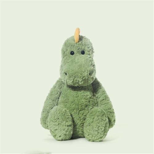 Herfair Dinosaurier Kuscheltier Drachen Plüschtier zum Kuscheln & Spielen Kawaii Dino Plushie Plüsch Dinosaurier Spielzeug Stofftier Geschenk für Kinder (C) von Herfair