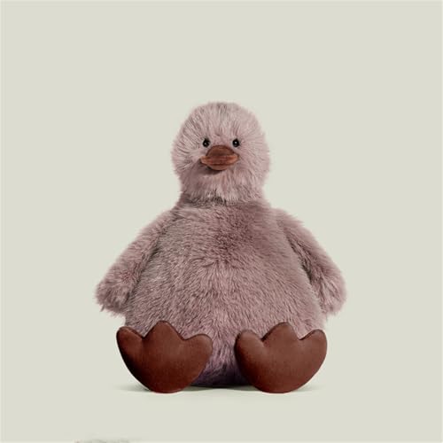 Herfair Ente Kuscheltier Plüschtier Ente Spielzeug zum Kuscheln & Spielen Kawaii Deko Stofftier Geschenk für Kinder (20 cm,A) von Herfair