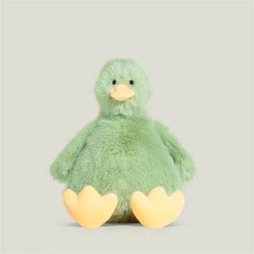 Herfair Ente Kuscheltier Plüschtier Ente Spielzeug zum Kuscheln & Spielen Kawaii Deko Stofftier Geschenk für Kinder (20 cm,C) von Herfair