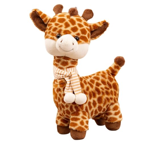 Herfair Giraffe Kuscheltier, Plüschtier Kinder Giraffe Spielzeug Stofftier Weiches Kuscheltier Plüsch Puppen Geburtstagsgeschenk für Jungen Mädchen (55cm) von Herfair