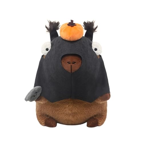Herfair Kuscheltier Capybara Plüschtier Niedlich Wasserschwein mit Maske Plushie Kawaii Deko Stofftier Lustig Puppe Geschenke für Kinder Herfair Kuscheltier Capybara Plüschtier Niedlich Wasserschwein mit Maske Plushie Kawaii Deko Stofftier Lustig Puppe Geschenke für Kinder von Herfair