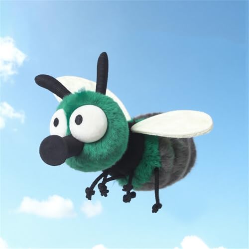 Herfair Kuscheltier Fliegen Klein Insekten Plüschtier Stofftier Plushie Kawaii Deko Geschenke für Mädchen und Jungen Herfair Kuscheltier Fliegen Klein Insekten Plüschtier Stofftier Plushie Kawaii Deko Geschenke für Mädchen und Jungen von Herfair