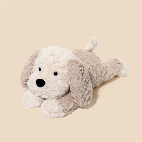 Herfair Kuscheltier Hund Plüschtier zum Kuscheln & Spielen Kawaii Deko Plushie Puppen Stofftier Geschenk für Mädchen und Jungen (A) von Herfair