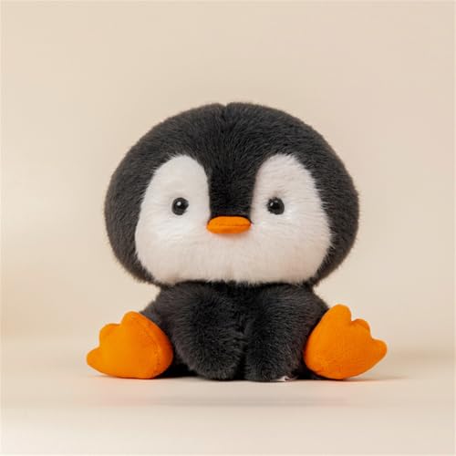 Herfair Kuscheltier Klein Tiere Plüschtier 14 cm Kawaii Deko Plushie Plüsch Katze Hund Penguin Stofftier Kleine Geschenke für Kinder (I) von Herfair