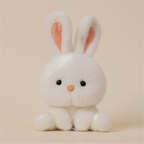 Herfair Kuscheltier Klein Tiere Plüschtier 14 cm Kawaii Deko Plushie Plüsch Katze Hund Penguin Stofftier Kleine Geschenke für Kinder (J) von Herfair