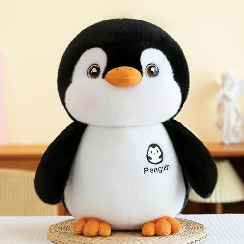 Herfair Pinguin Stofftier Plüschtier, Pinguin Kuscheltier Plüschpuppen Pinguin Stofftier Schmusetier Geschenk Kinderspielzeug (30cm) von Herfair