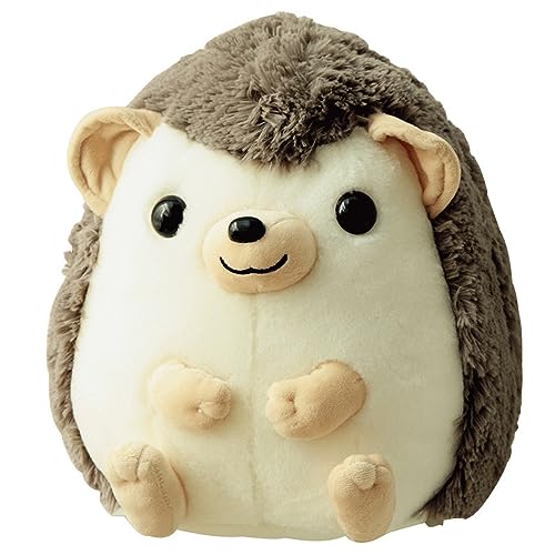 Igel Kuscheltier Plüschigel, Plüsch Igel, Kuschel Igel Plüschtier Hedgehog Plüsch Igel, Baby Kinder Spielzeug (Grau,35cm) von Herfair