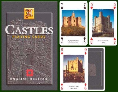 English Castles Playing Cards von Heritage