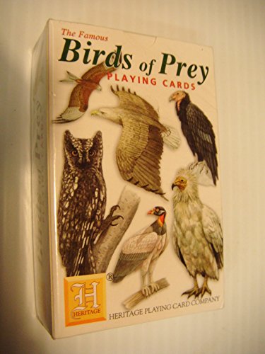 Birds of Prey Playing Cards von Heritage Playing Cards