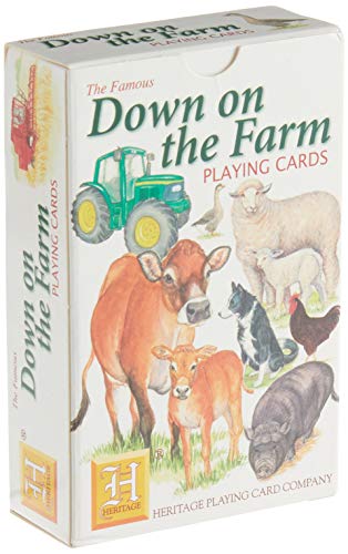 Down on the Farm Playing Cards von Heritage Playing Cards