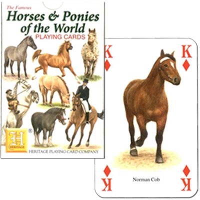 Horses & Ponies of the World Playing Cards von Heritage Playing Cards