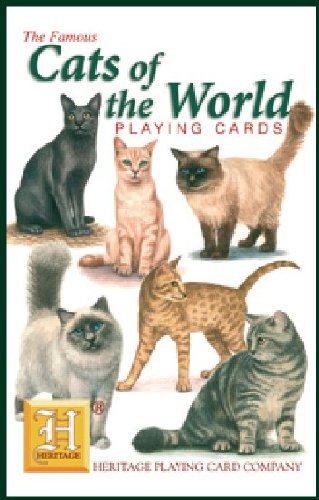 Playing Cards - Cats of the World von Heritage Playing Cards