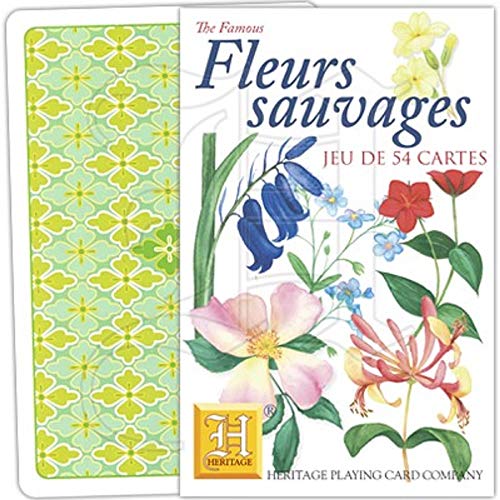 Wild Flowers Playing Cards von Heritage Playing Cards