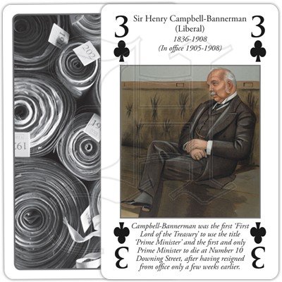 History of The Office of Prime Minister Playing Cards von Heritage