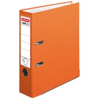 HERLITZ 10556470 Ordner maX.file protect A4 8cm orange von Herlitz