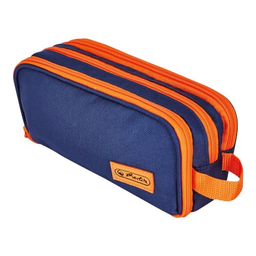 Herlitz Doppelfaulenzer Neon blau/orange von Herlitz