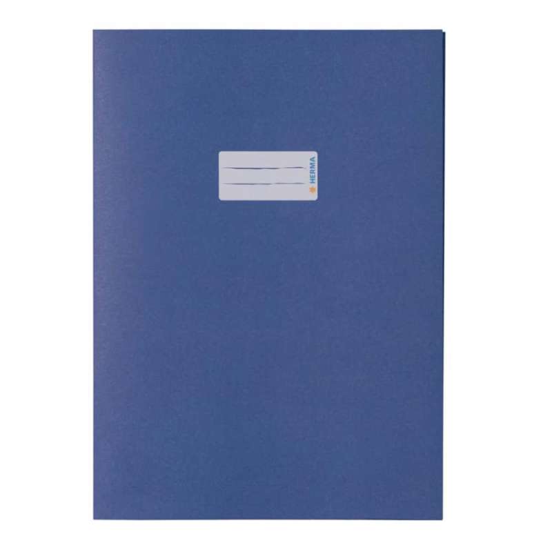 HERMA Heftumschlag Papier 80g/m2, Sets Einzeln, Format A4, Farbe dunkelblau HERMA Heftumschlag Papier 80g/m2, Sets Einzeln, Format A4, Farbe dunkelblau von Herma
