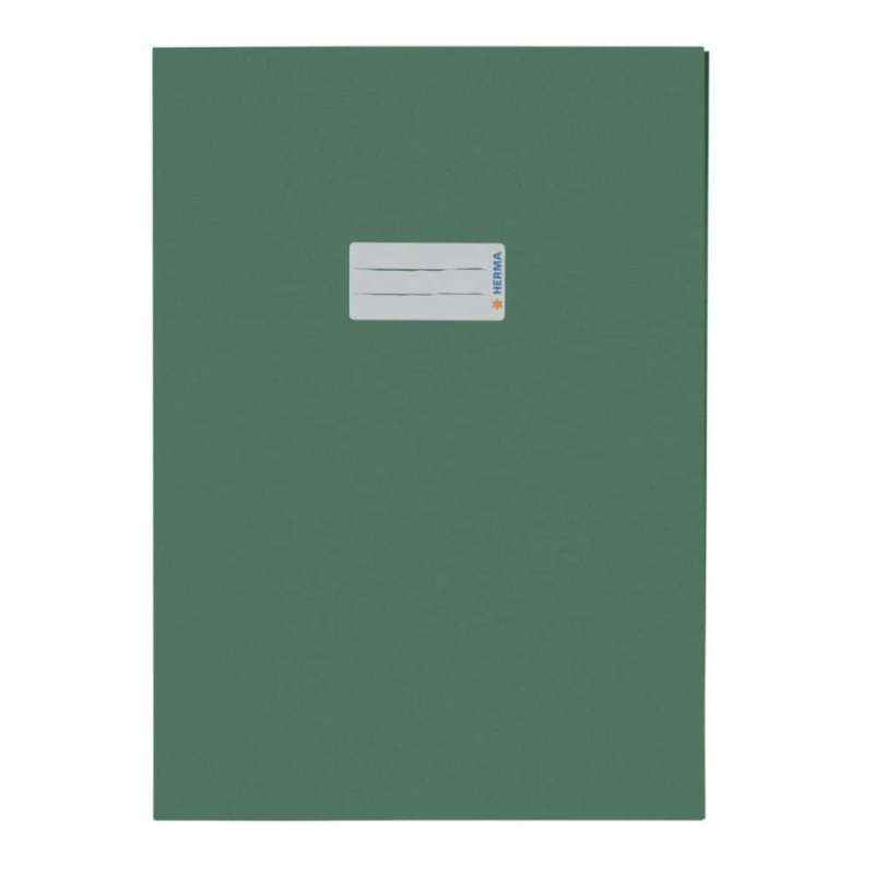 HERMA Heftumschlag Papier 80g/m2, Sets Einzeln, Format A4, Farbe dunkelgrün HERMA Heftumschlag Papier 80g/m2, Sets Einzeln, Format A4, Farbe dunkelgrün von Herma