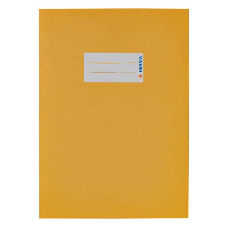 HERMA Heftumschlag Papier 80g/m2, Sets Einzeln, Format A5, Farbe gelb HERMA Heftumschlag Papier 80g/m2, Sets Einzeln, Format A5, Farbe gelb von Herma