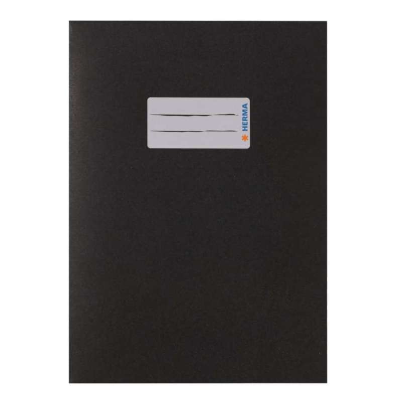 HERMA Heftumschlag Papier 80g/m2, Sets Einzeln, Format A5, Farbe schwarz HERMA Heftumschlag Papier 80g/m2, Sets Einzeln, Format A5, Farbe schwarz von Herma