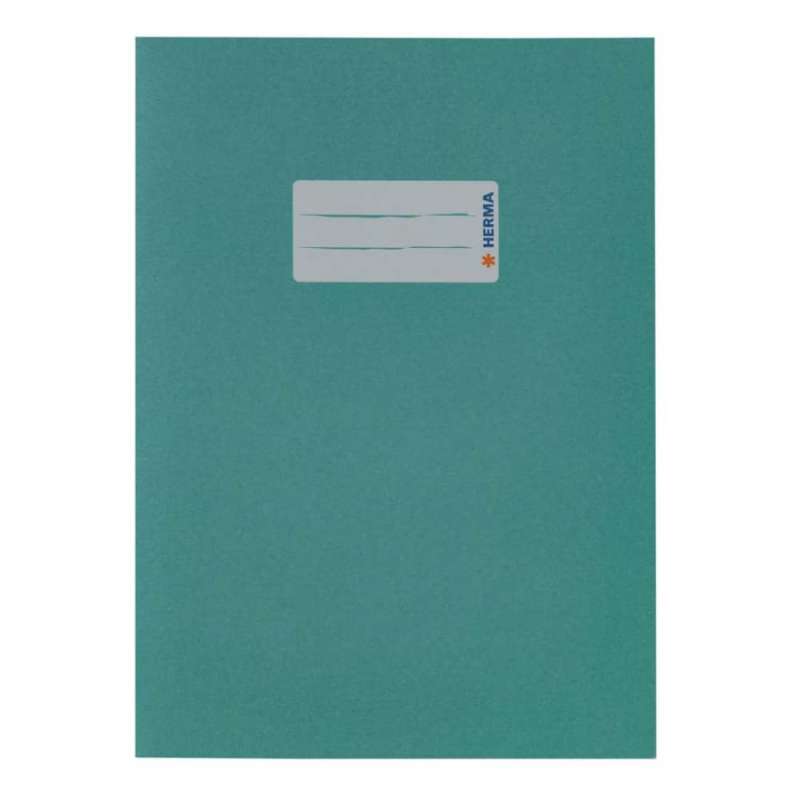 HERMA Heftumschlag Papier 80g/m2, Sets Einzeln, Format A5, Farbe türkis HERMA Heftumschlag Papier 80g/m2, Sets Einzeln, Format A5, Farbe türkis von Herma