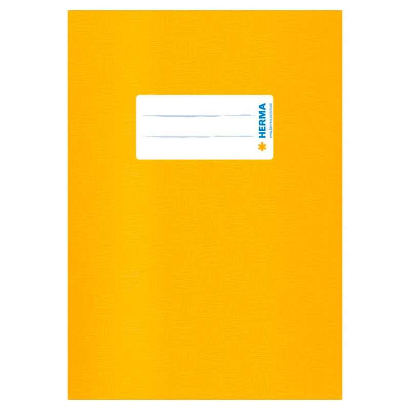 HERMA Heftumschlag Plastik, Sets Einzeln, Format A5, Farbe gelb HERMA Heftumschlag Plastik, Sets Einzeln, Format A5, Farbe gelb von Herma
