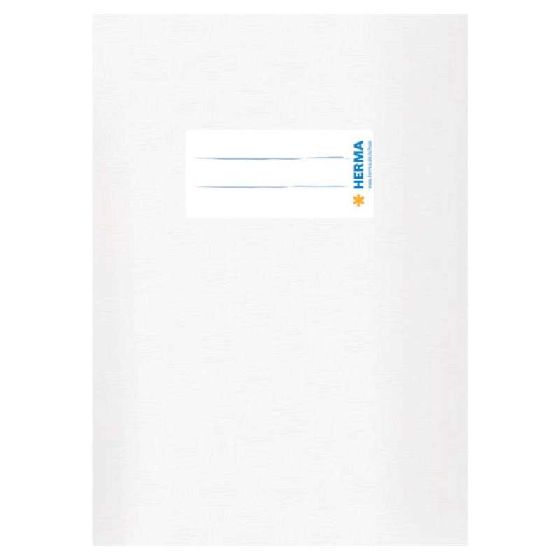 HERMA Heftumschlag Plastik, Sets Einzeln, Format A5, Farbe weiß HERMA Heftumschlag Plastik, Sets Einzeln, Format A5, Farbe weiß von Herma