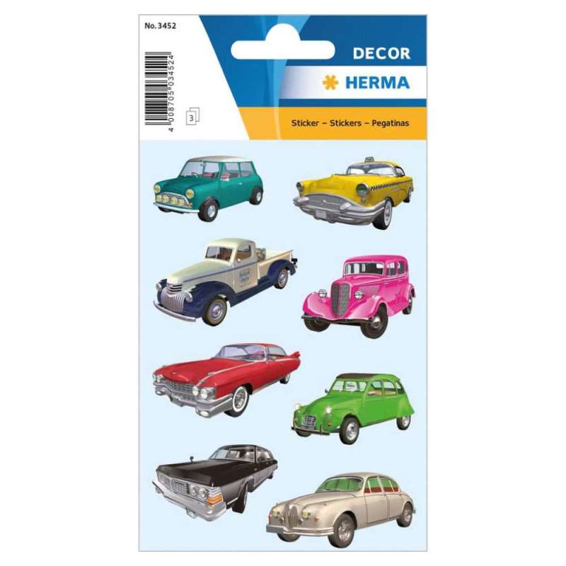 HERMA Sticker, Themenwelten Fahrzeuge, HERMA Motive Autos 2 HERMA Sticker, Themenwelten Fahrzeuge, HERMA Motive Autos 2 von Herma