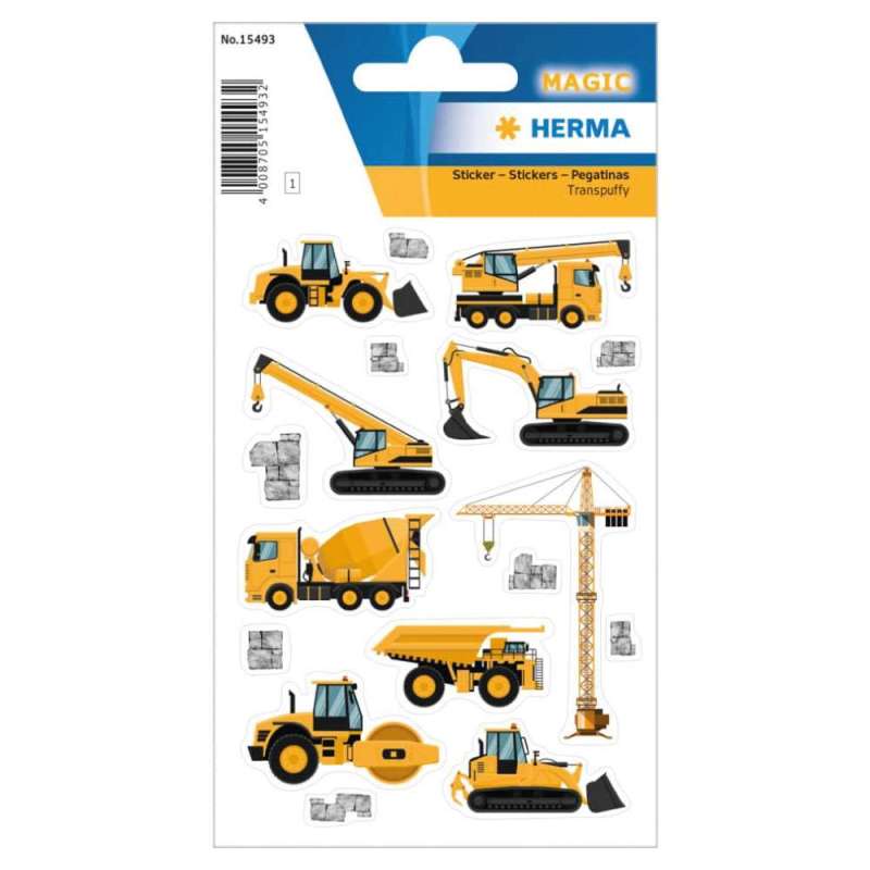 HERMA Sticker, Themenwelten Fahrzeuge, HERMA Motive Baustellen Fahrzeuge HERMA Sticker, Themenwelten Fahrzeuge, HERMA Motive Baustellen Fahrzeuge von Herma