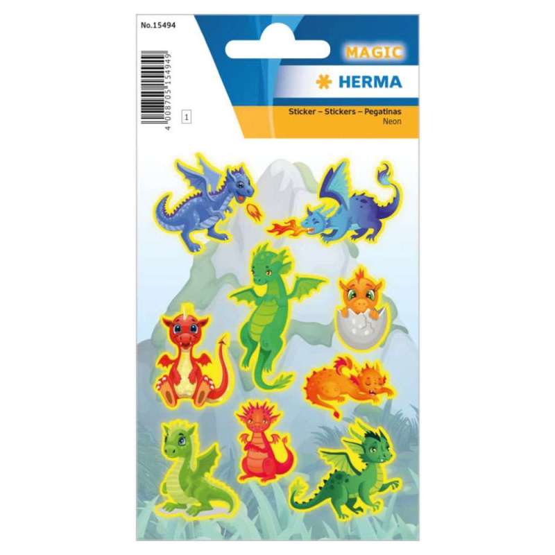 HERMA Sticker, Themenwelten Fantasie, HERMA Motive Drachen HERMA Sticker, Themenwelten Fantasie, HERMA Motive Drachen von Herma