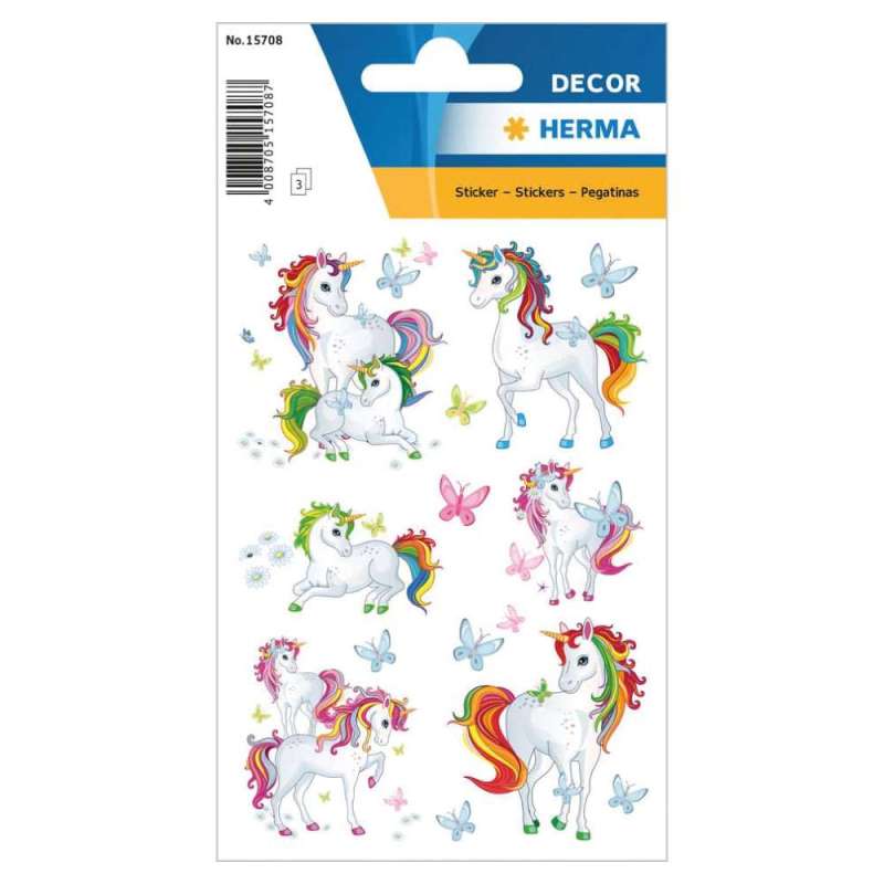 HERMA Sticker, Themenwelten Fantasie, HERMA Motive Einhorn "Best Friends" HERMA Sticker, Themenwelten Fantasie, HERMA Motive Einhorn "Best Friends" von Herma