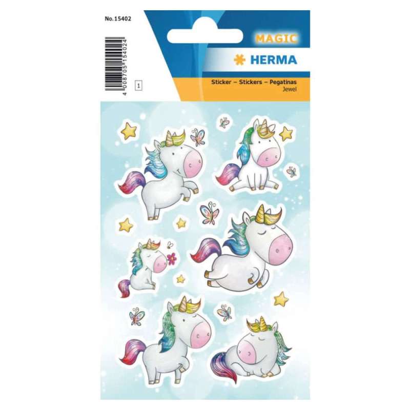 HERMA Sticker, Themenwelten Fantasie, HERMA Motive Einhorn Sternenstaub HERMA Sticker, Themenwelten Fantasie, HERMA Motive Einhorn Sternenstaub von Herma
