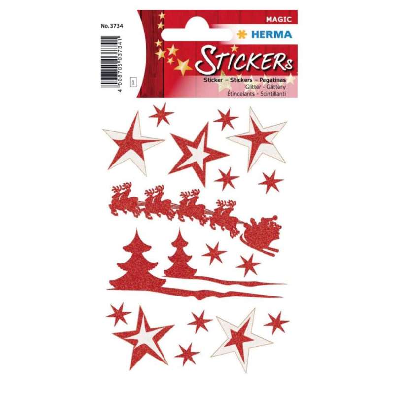 HERMA Sticker, Themenwelten Festtage, HERMA Motive Schlittenfahrt HERMA Sticker, Themenwelten Festtage, HERMA Motive Schlittenfahrt von Herma