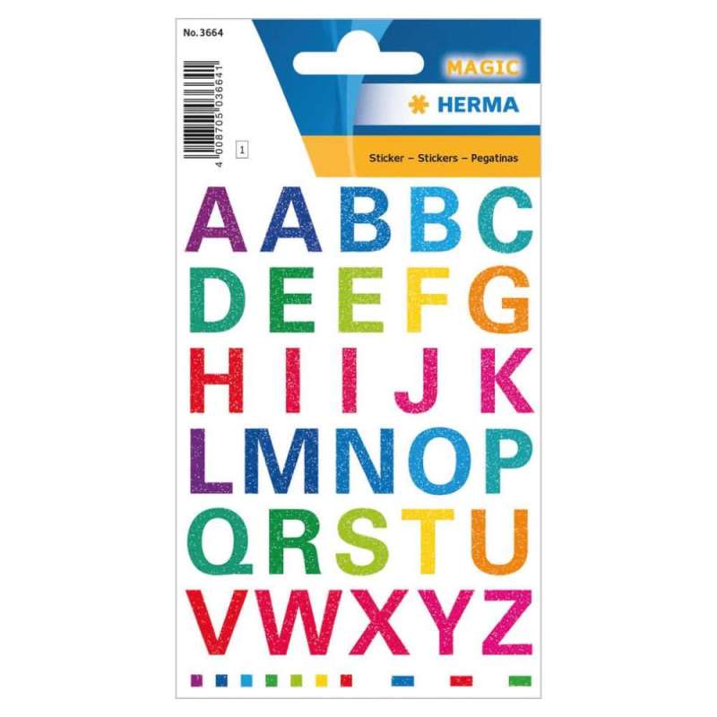 HERMA Sticker, Themenwelten Muster/Symbole, HERMA Motive Buchstaben HERMA Sticker, Themenwelten Muster/Symbole, HERMA Motive Buchstaben von Herma