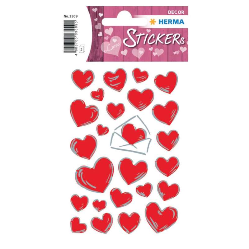 HERMA Sticker, Themenwelten Muster/Symbole, HERMA Motive Herzen & Briefe HERMA Sticker, Themenwelten Muster/Symbole, HERMA Motive Herzen & Briefe von Herma