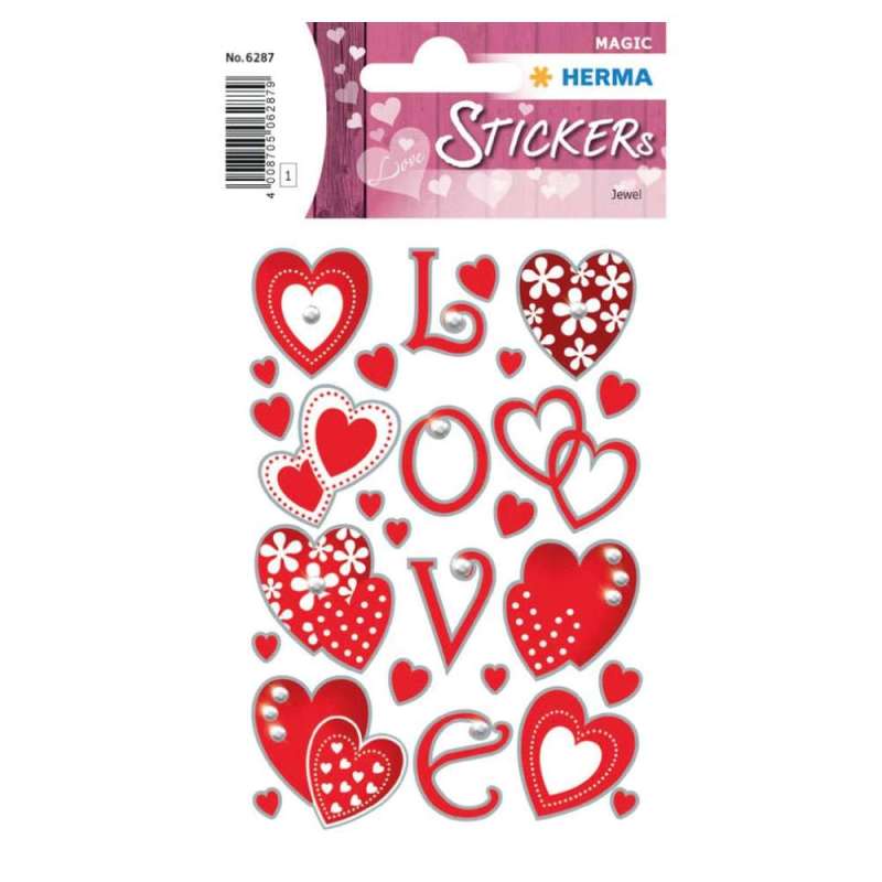 HERMA Sticker, Themenwelten Muster/Symbole, HERMA Motive Love Jewel HERMA Sticker, Themenwelten Muster/Symbole, HERMA Motive Love Jewel von Herma