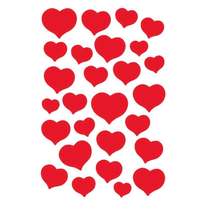 HERMA Sticker, Themenwelten Muster/Symbole, HERMA Motive rote Herzen HERMA Sticker, Themenwelten Muster/Symbole, HERMA Motive rote Herzen von Herma