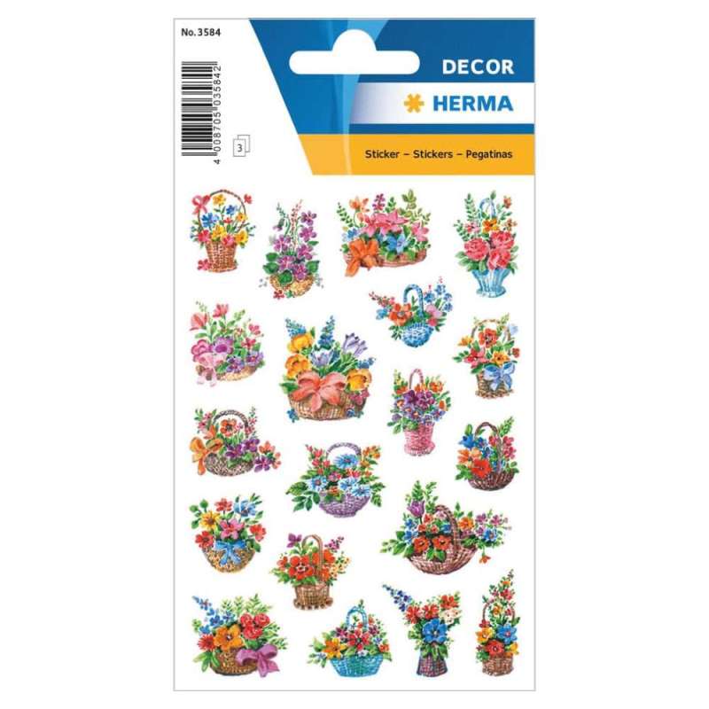 HERMA Sticker, Themenwelten Natur, HERMA Motive Blumen in Kšrbchen HERMA Sticker, Themenwelten Natur, HERMA Motive Blumen in Kšrbchen von Herma
