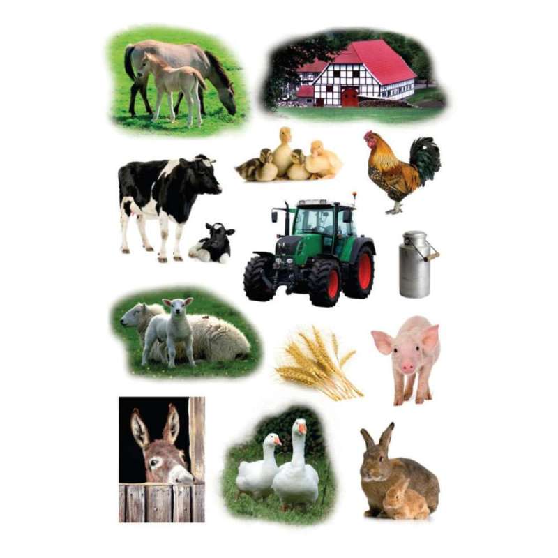 HERMA Sticker, Themenwelten Tiere, HERMA Motive Bauernhoftiere HERMA Sticker, Themenwelten Tiere, HERMA Motive Bauernhoftiere von Herma