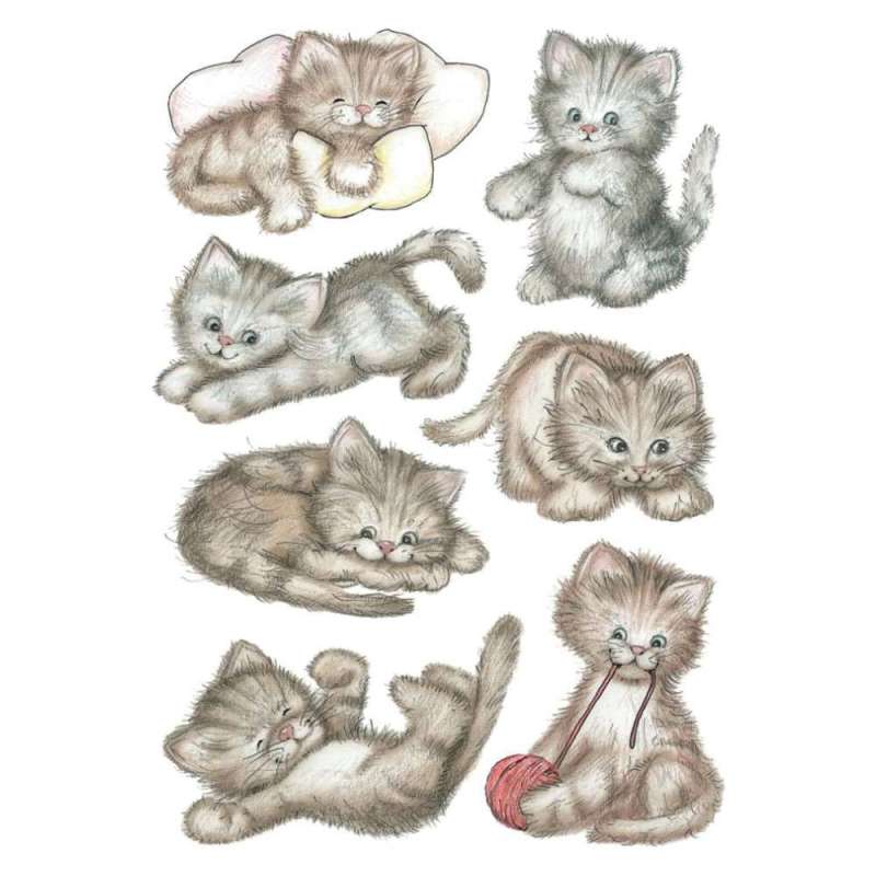 HERMA Sticker, Themenwelten Tiere, HERMA Motive Drolliges Kätzchen 2 HERMA Sticker, Themenwelten Tiere, HERMA Motive Drolliges Kätzchen 2 von Herma