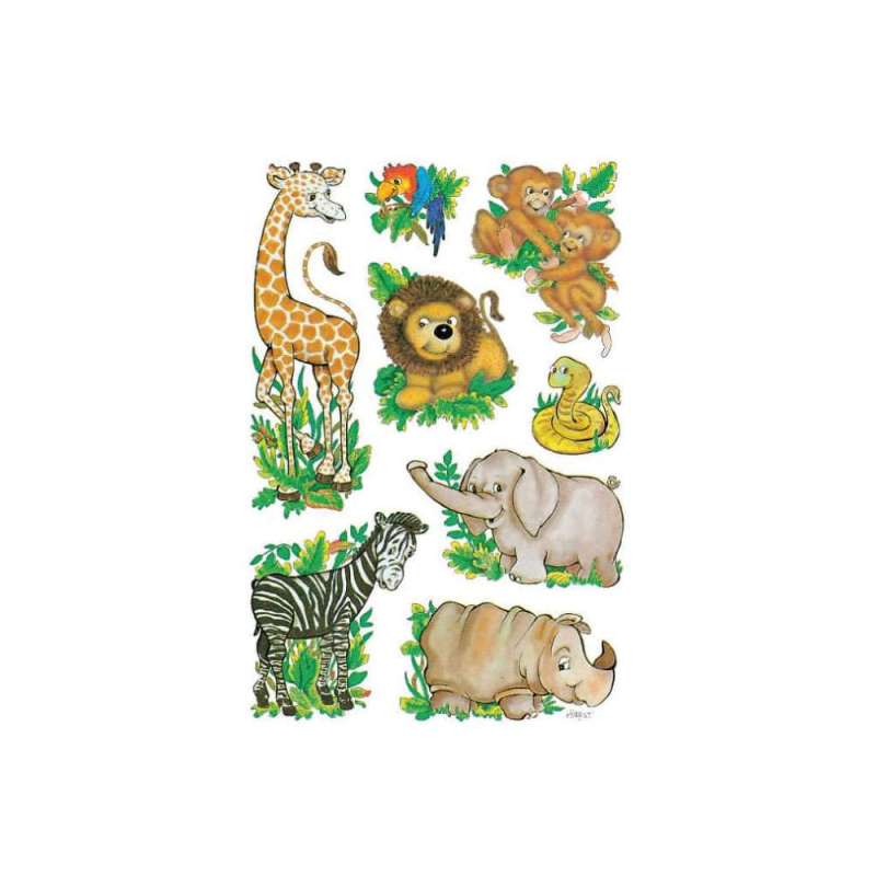 HERMA Sticker, Themenwelten Tiere, HERMA Motive Dschungeltiere HERMA Sticker, Themenwelten Tiere, HERMA Motive Dschungeltiere von Herma